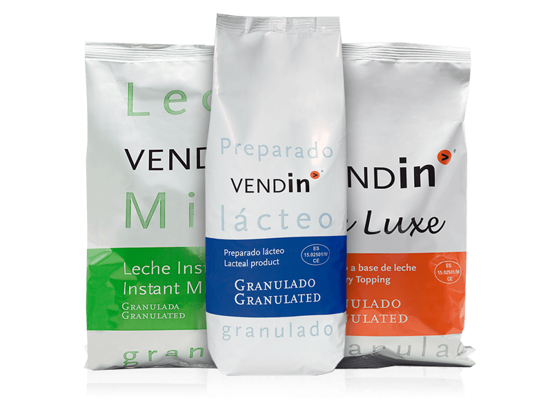 powdered milk & toppings